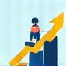 Illustrative image representing career growth